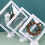 螢幕擷取畫面 2025-04-18 153623 Floating Frame And Circular Base 3D Display Jewelry Case Box Suspension Storage PE Film Organizer